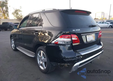 2014 Mercedes-Benz Ml 550 4Matic from USA, damaged, VIN 4JGDA7DB0EA288988